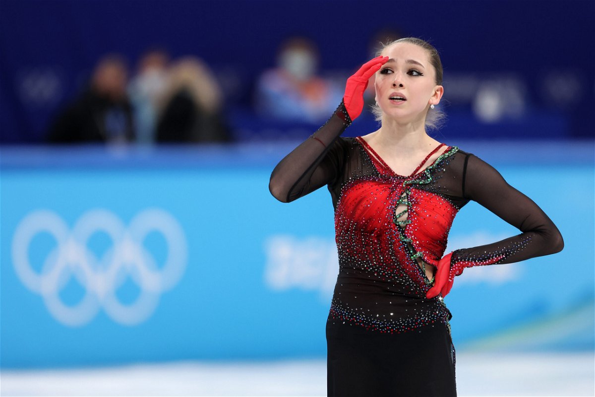 Kamila Valieva Russian Figure Skater Becomes First Woman To Land A