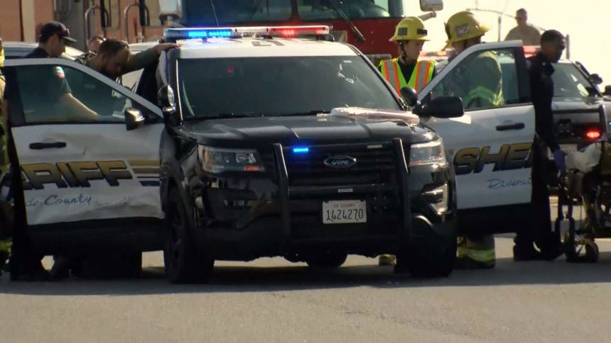 Riverside County sergeant injured from crash in Thousand Palms - KESQ