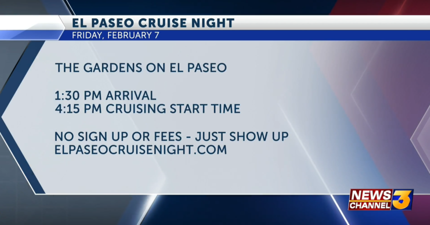 012920 El Paseo Cruise Night