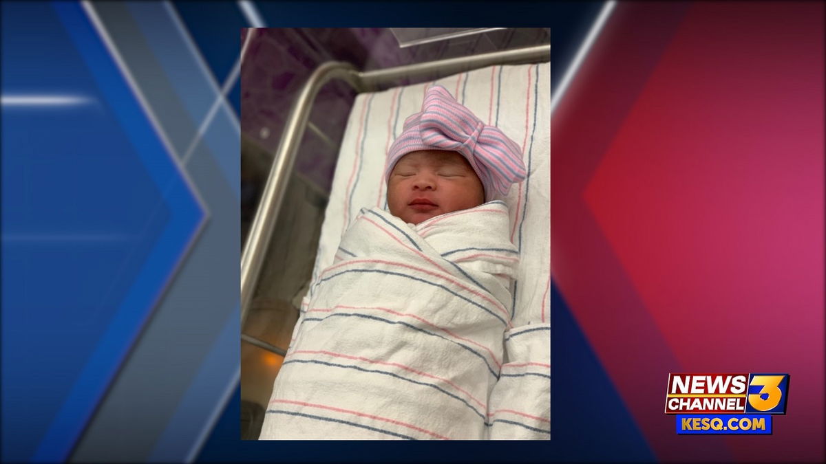 First local baby of 2020 born at JFK Memorial Hospital - KESQ