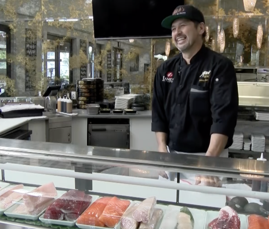 Master Sushi Chef James Holder