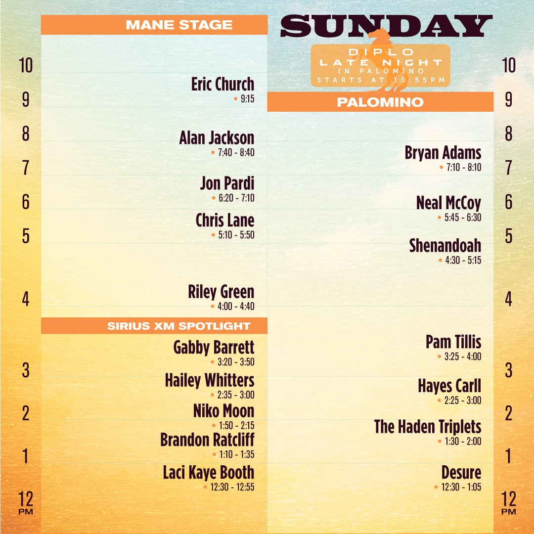 Stagecoach set times released KESQ