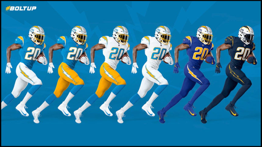 2020-2021 Los Angeles Chargers Wallpaper Schedule