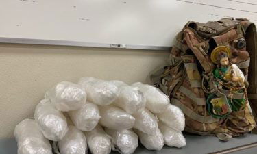 $34 Thousand Dollars Worth of Meth Found in Drug Smuggler's Backpack