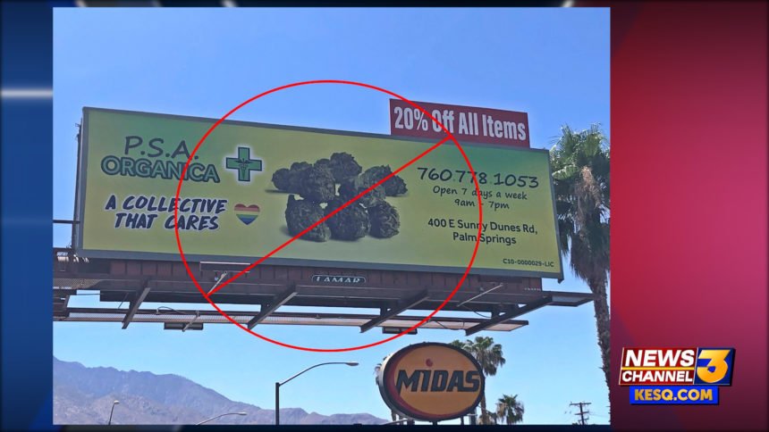 cannabis billboard