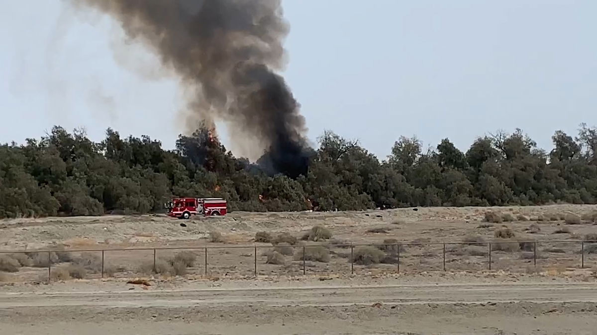 Homeless Encampment Catches On Fire In Indio - KESQ