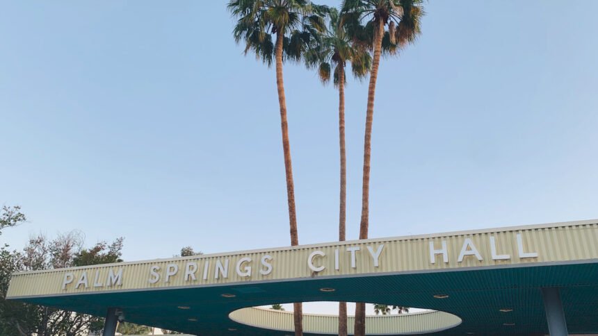 palm springs city hall photo