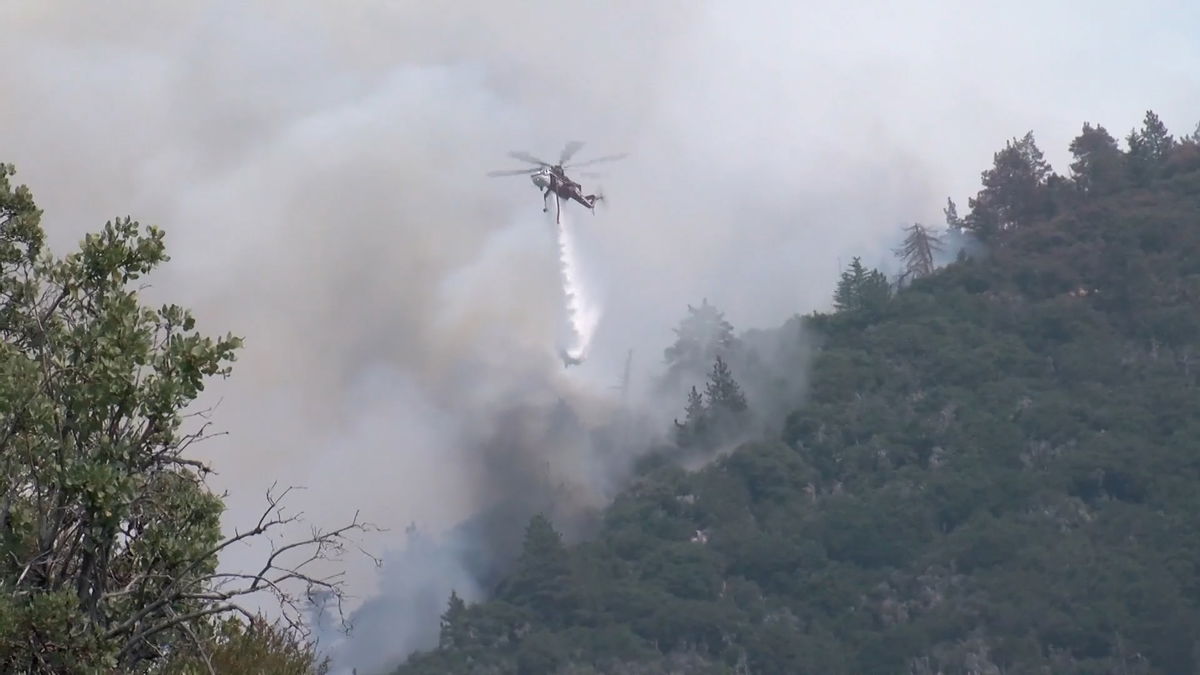 Officials Urge Angelus Oaks Residents To Evacuate After El Dorado Fire 