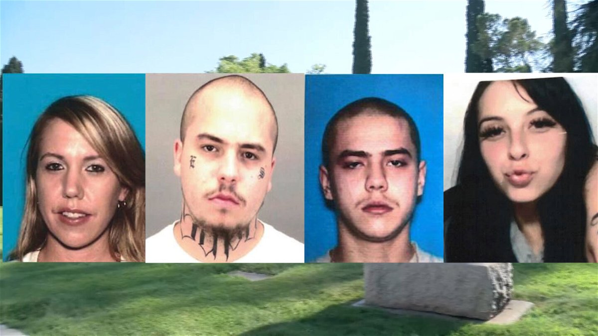 The four suspects in the shooting