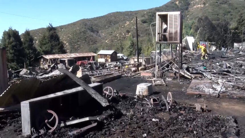 Fire At Riley S Farm Devastates Riley S At Los Rios Rancho Property Kesq