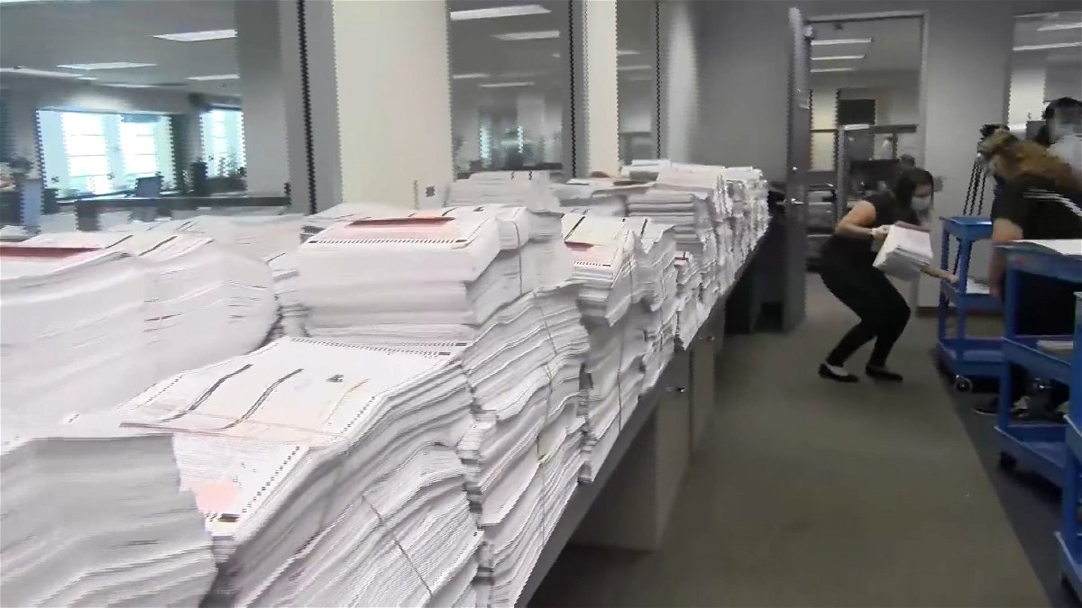 Over 30% of election ballots returned to Riverside County Registrar for processing - KESQ