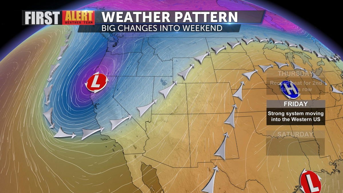 big weather pattern change