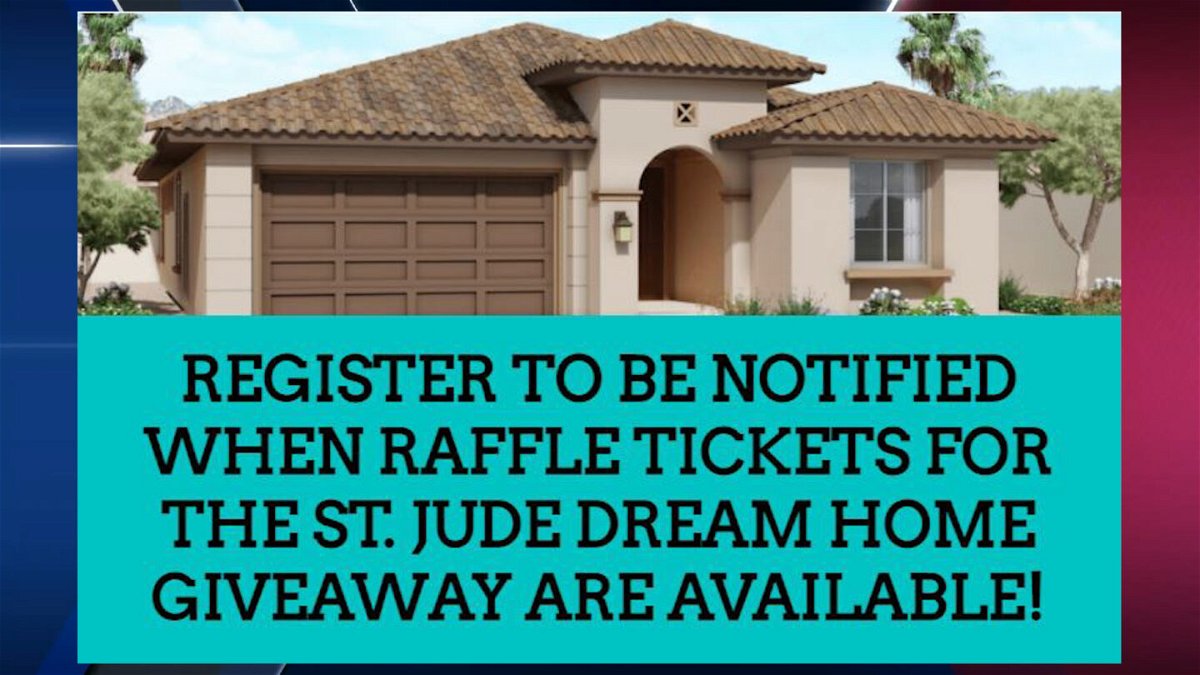 Tickets for St. Jude Dream Home giveaway raffle go on sale on Jan. 5