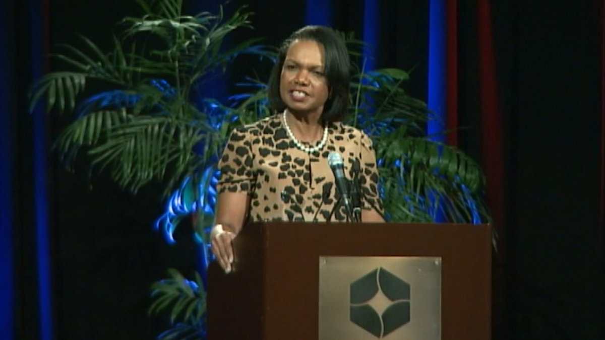 Condoleezza Rice joins the Mickelson Foundation's board of directors - KESQ