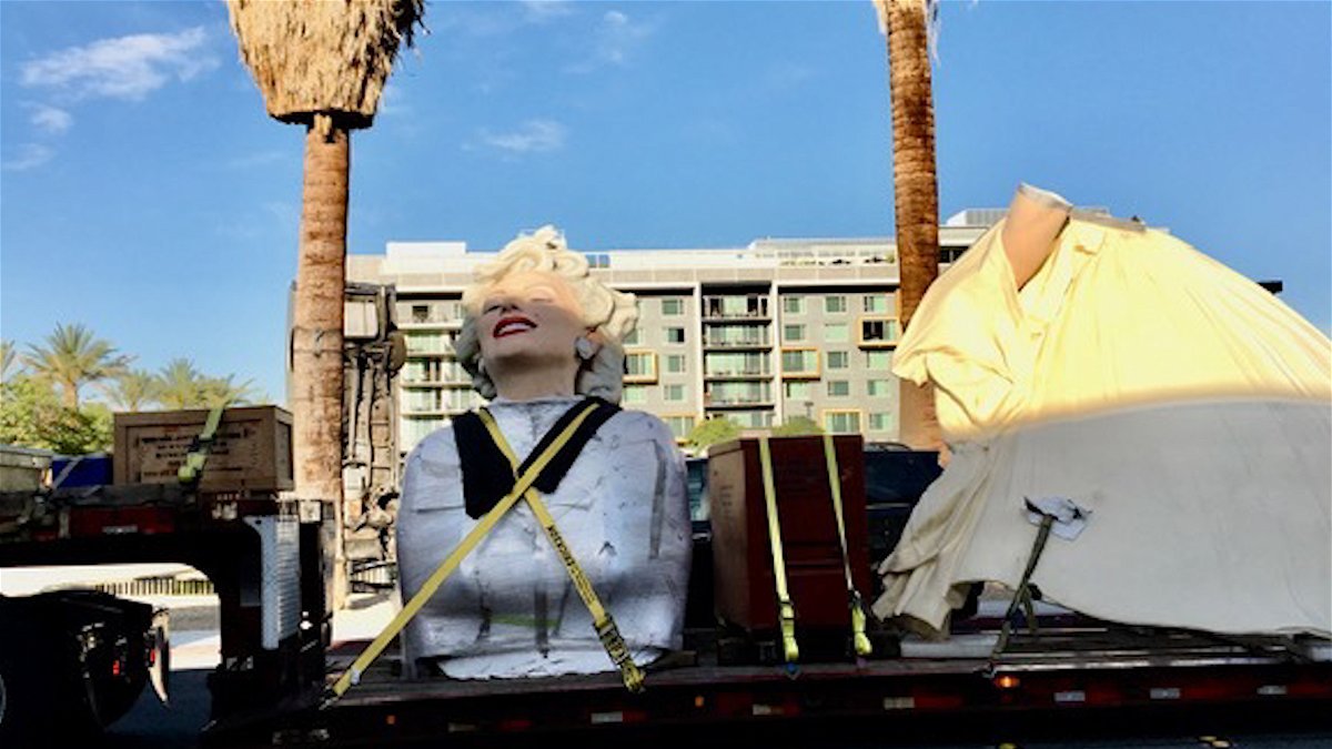 Appeals panel says Palm Springs improperly closed street for three years to  install Marilyn Monroe statue