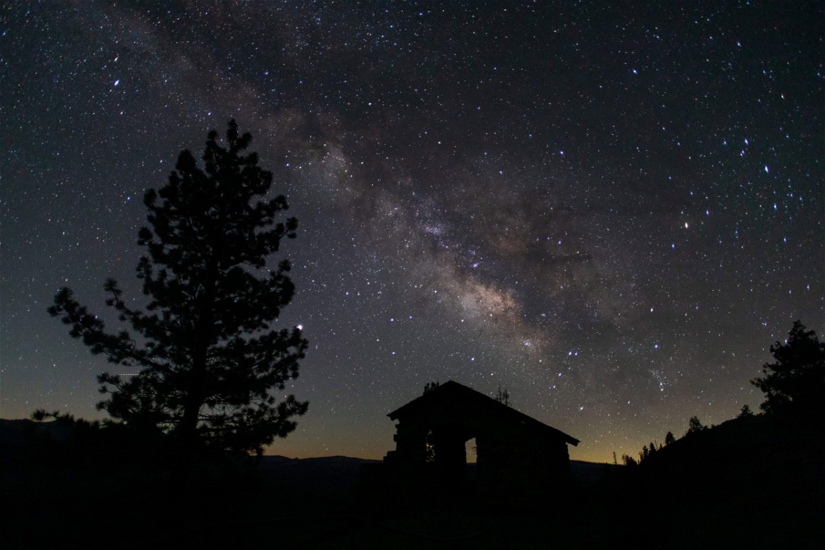 <i>Apu Gomes/AFP/Getty Images</i><br/>The Milky Way is seen from the Glacier Point Trailside in Yosemite National Park
