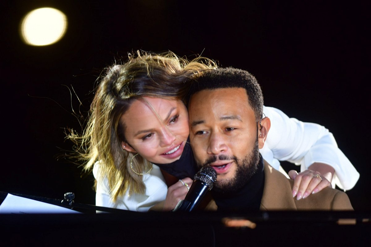 <i>Mark Makela/Getty Images</i><br/>Singer John Legend said that his wife Chrissy Teigan is doing 