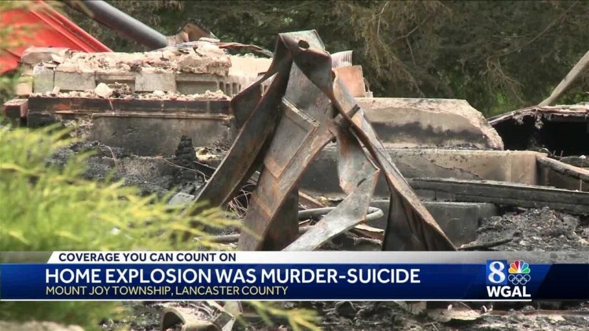 <i>WGAL</i><br/>Northwest Regional Police have ruled the death of a couple whose remains were found in a house explosion on Waldheim Road in Mount Joy Township a murder-suicide.