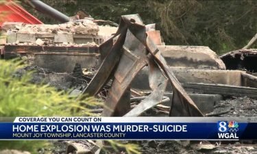 Northwest Regional Police have ruled the death of a couple whose remains were found in a house explosion on Waldheim Road in Mount Joy Township a murder-suicide.