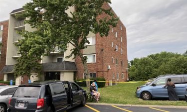 A 4-year-old girl was seriously injured after falling out of a window at a Westwood apartment building.