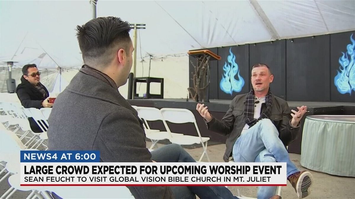 <i>WSMV</i><br/>Pastor Greg Locke in Mt. Juliet is sticking by his word to kick anyone out of his church who wears a mask.