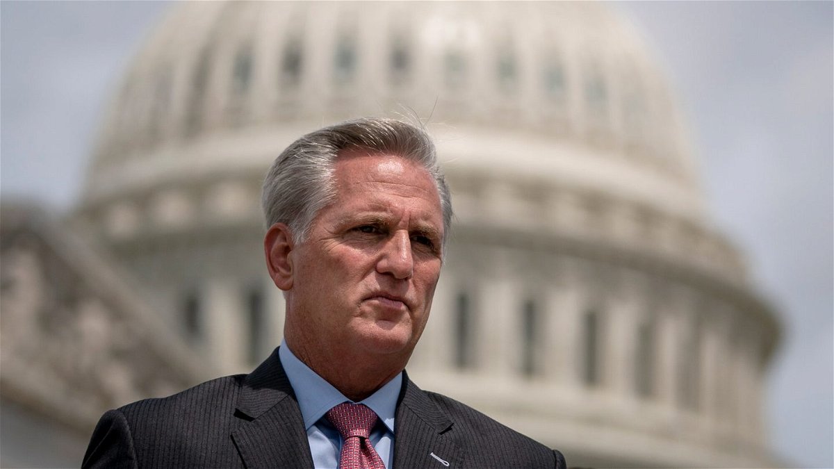 <i>Drew Angerer/Getty Images</i><br/>House Minority Leader Kevin McCarthy is finalizing a House GOP roster for a Democratic-led investigation into the deadly January 6 insurrection
