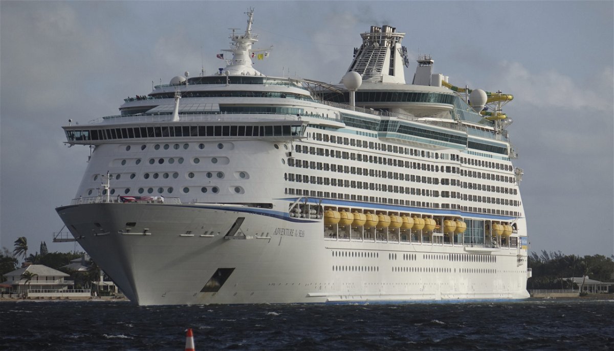 <i>Joe Cavaretta/South Florida Sun-Sentinel/AP</i><br/>Six guests have tested positive for Covid-19 on Royal Caribbean's Adventure of the Seas cruise ship