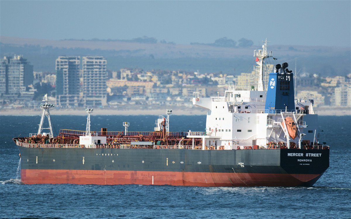 <i>Johan Victor/AP</i><br/>Two crewmembers died when a tanker connected to an Israeli billionaire was attacked off the coast of Oman