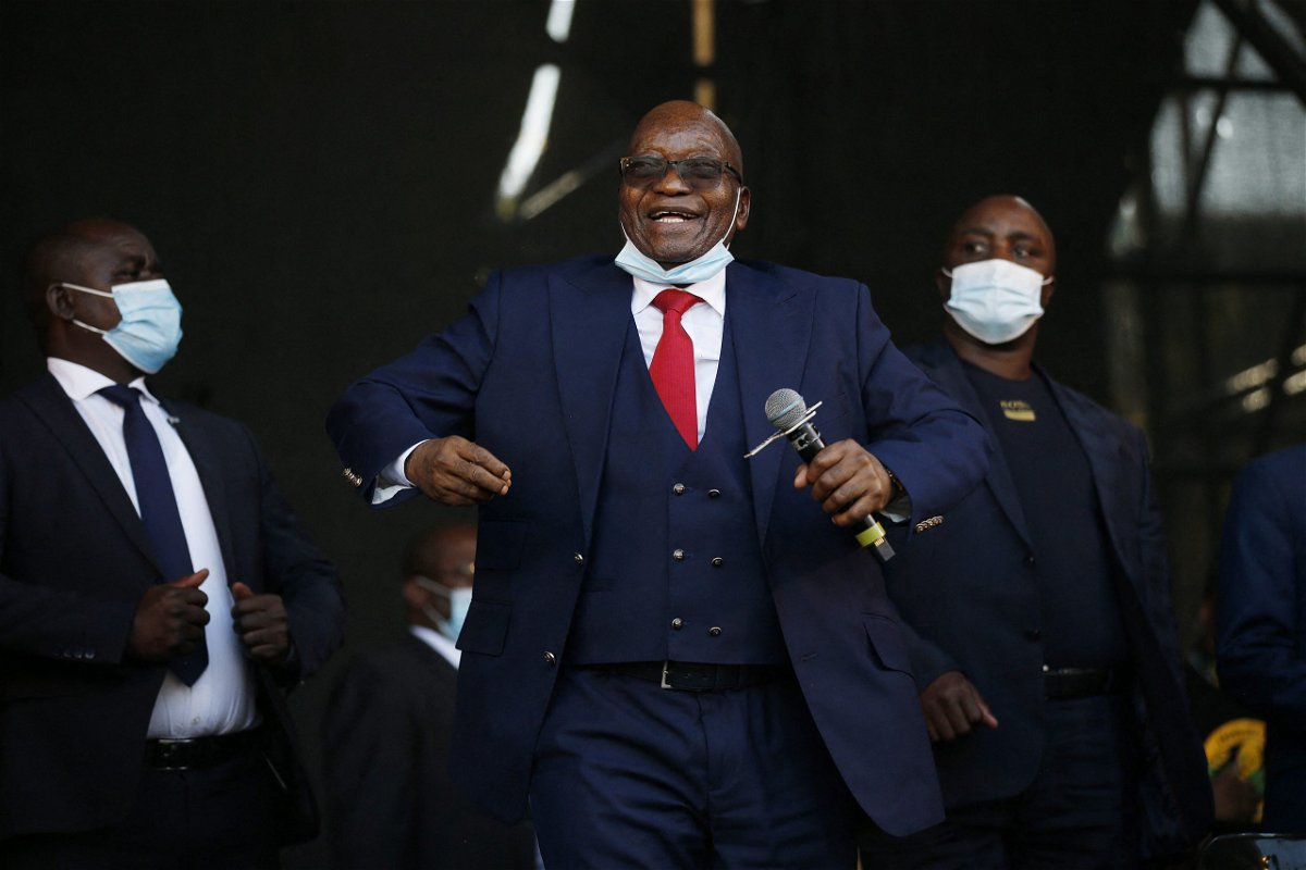 <i>Phil Magakoe/AFP via Getty Images</i><br/>Former South African president Jacob Zuma delays prison deadline with a last ditch legal maneuver. Zuma was found in contempt of court on Tuesday.
