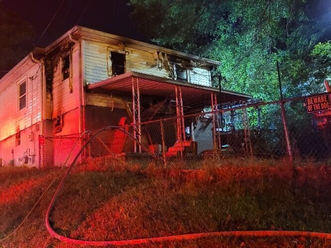 <i>Gwinnett Co. Fire and Emergency Services via Gwinnett Daily Post</i><br/>A woman died in a fire that broke out at a home in Buford