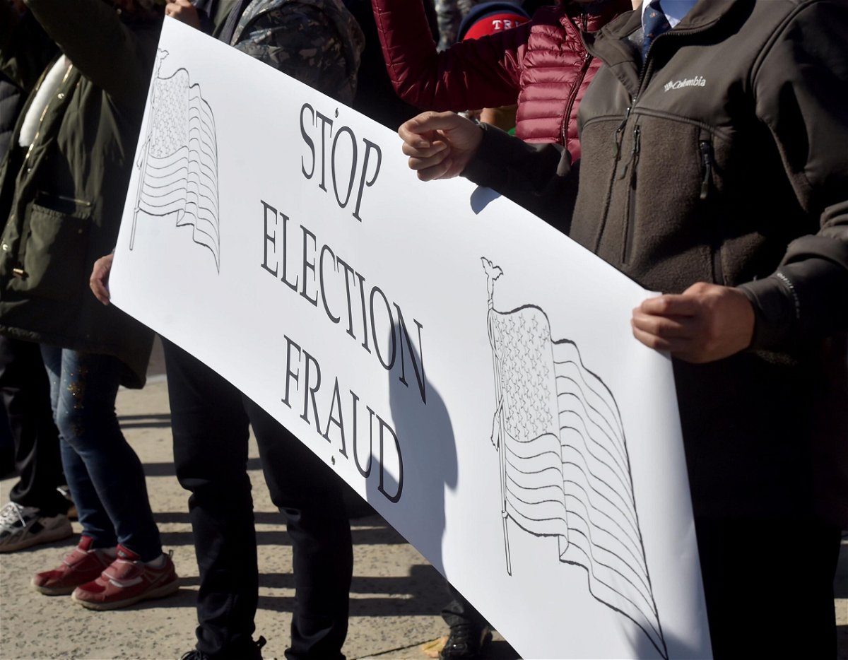 <i>Aimee Dilger/SOPA Images/LightRocket/Getty Images</i><br/>A federal judge in Colorado on Wednesday sanctioned the lawyers that filed in late December 2020 in the state an election fraud lawsuit.