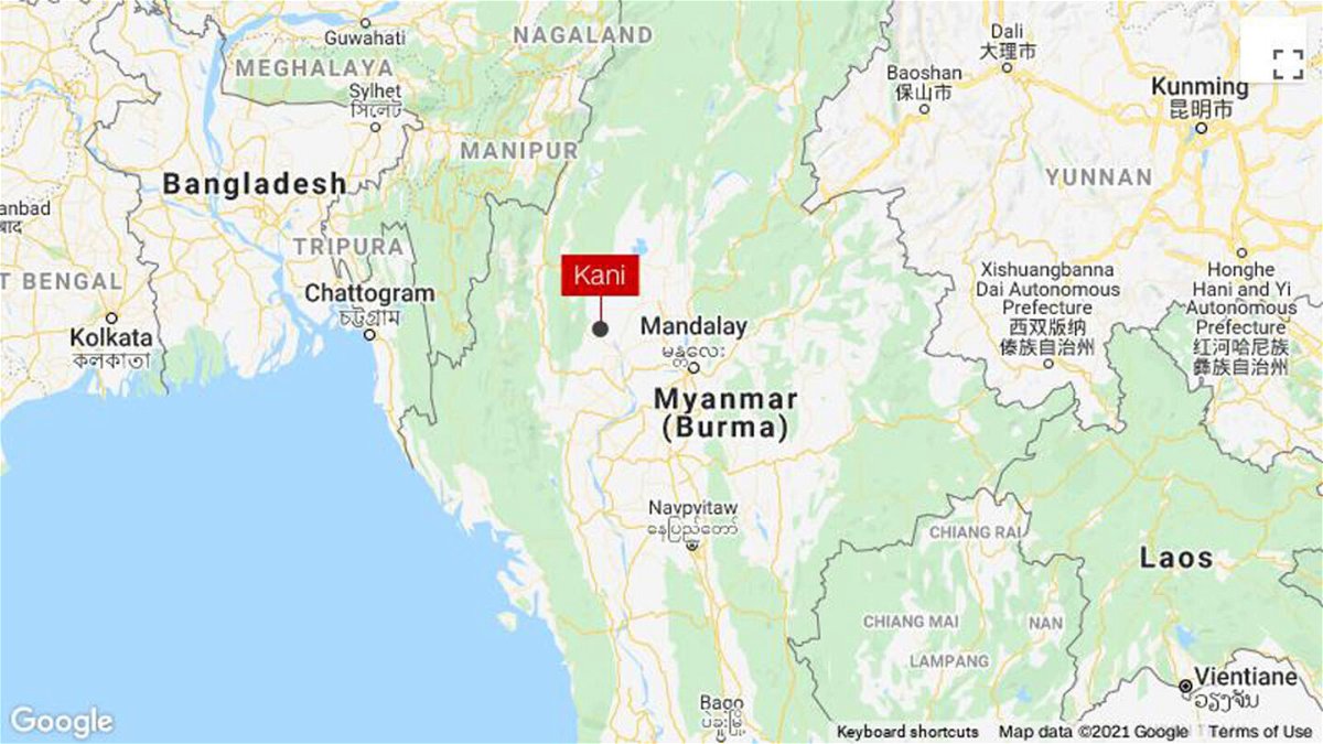 <i>Google</i><br/>A Myanmar militia force fighting the army in a central part of the country has found at least 40 bodies in jungle areas in recent weeks.