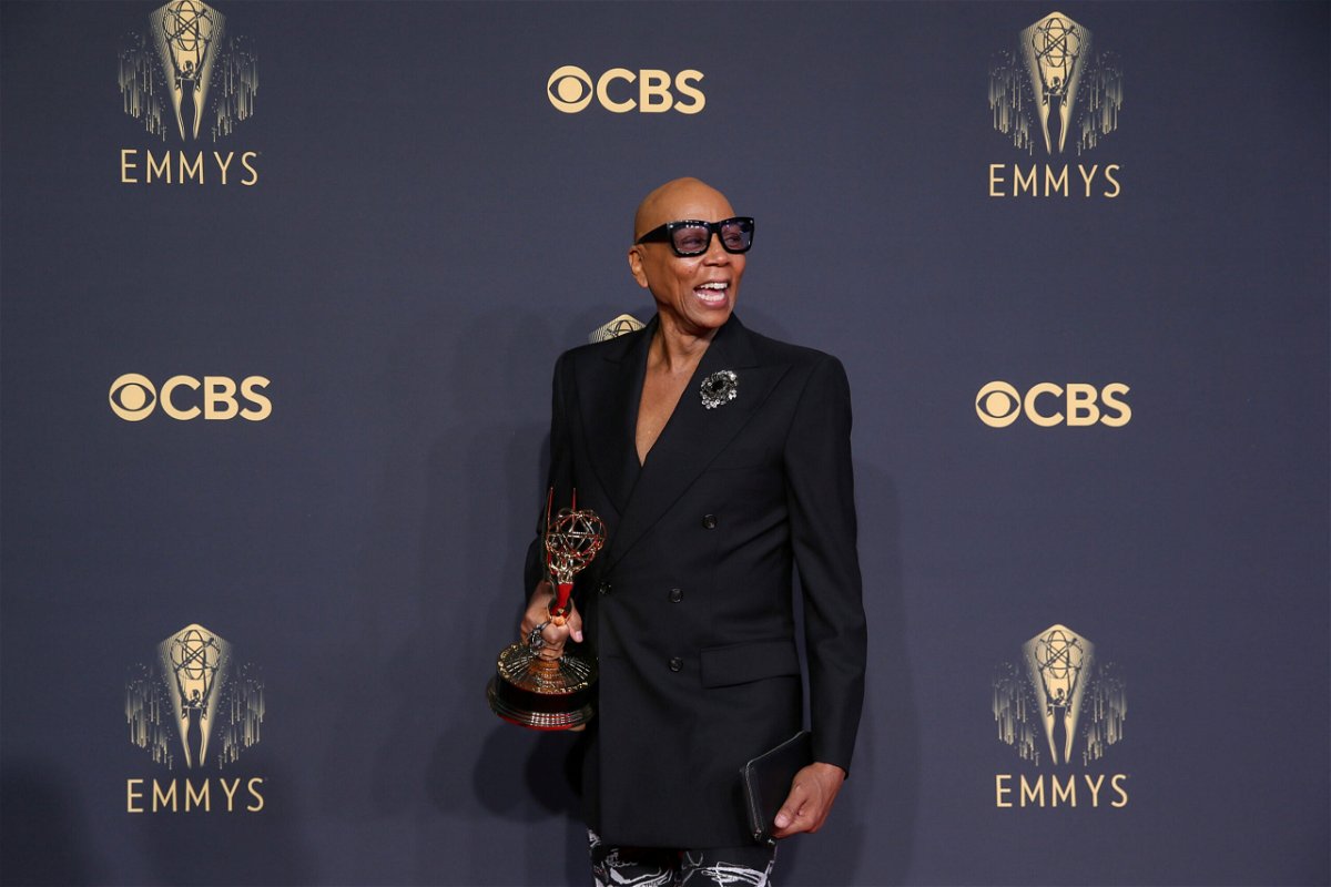 <i>Danny Moloshok/Invision/AP</i><br/>RuPaul Charles won the Emmy for outstanding competition program for 