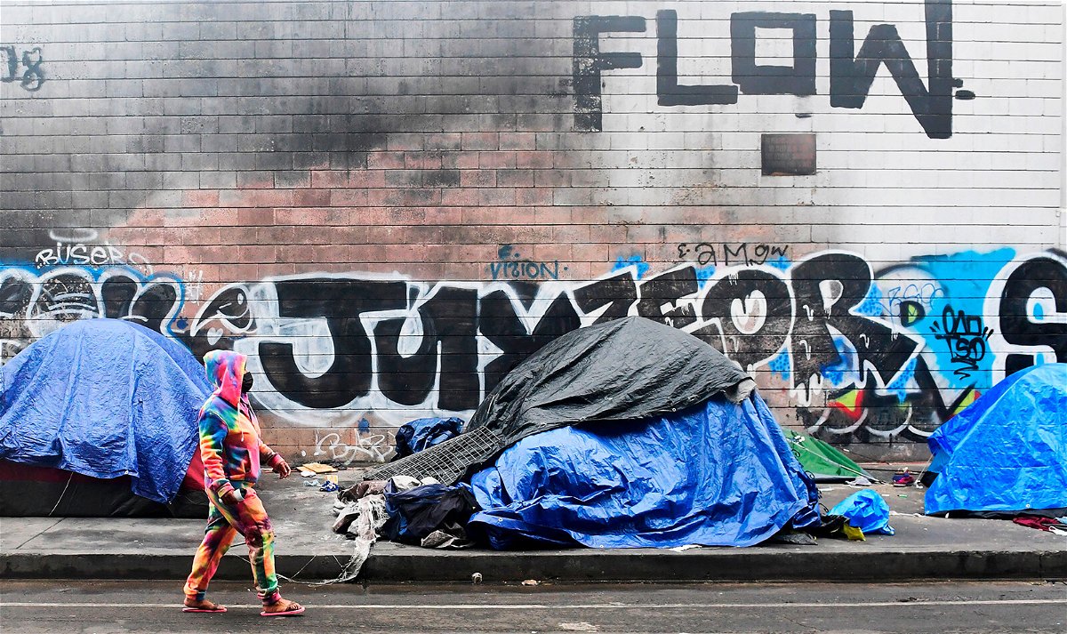 <i>Frederic J. Brown/AFP/Getty Images</i><br/>California's homelessness crisis