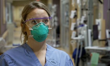 Nurse Carolyn Eddington said the virus is detroying her town.