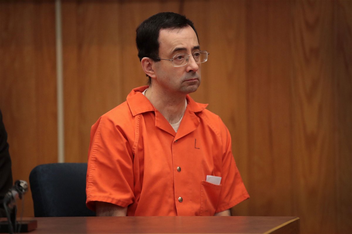 <i>Scott Olson/Getty Images</i><br/>The FBI has fired an agent for failing to launch a proper investigation into Larry Nassar. The former USA Gymnastics doctor is seen here in Eaton County Circuit Court on February 5