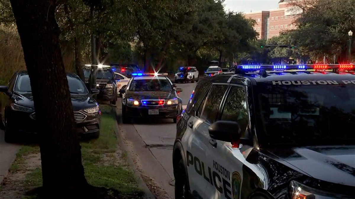 <i>KTRK</i><br/>Police are responding to reports of two officers shot in Houston.
