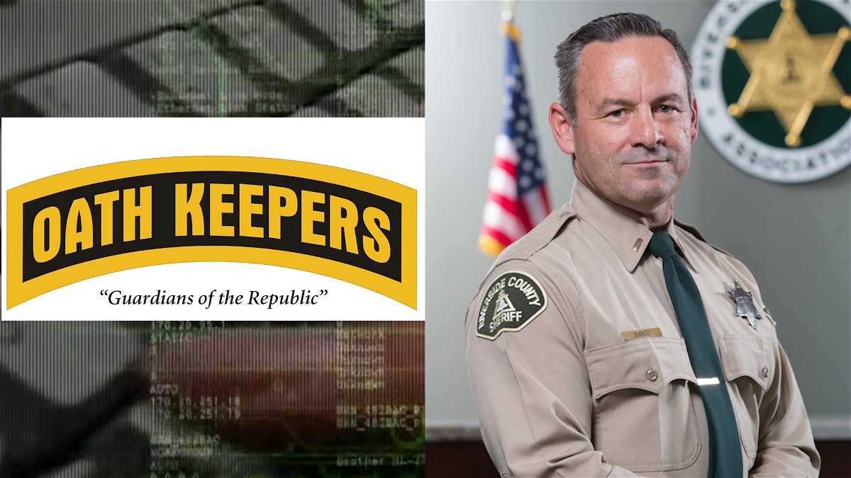 Chad Bianco paid dues to the Oath Keepers, a far-right militia group KESQ