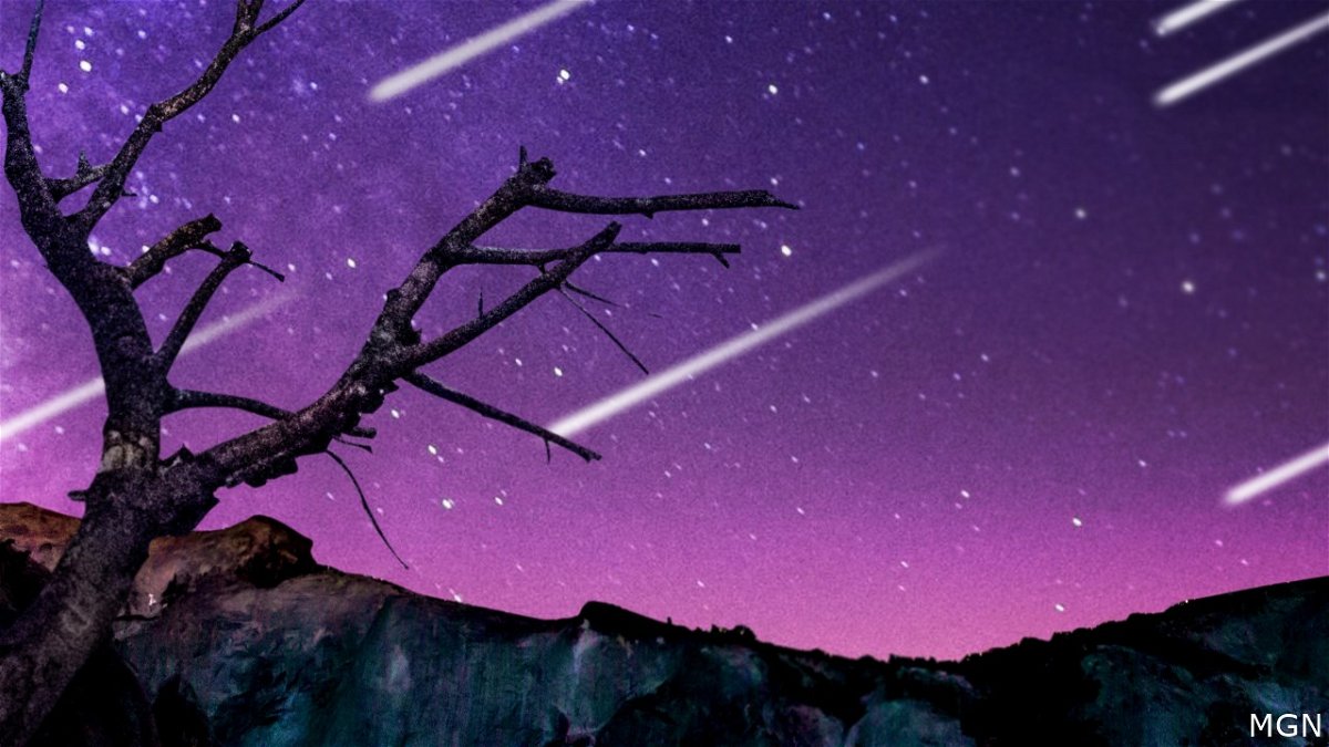 Watch for meteor showers tonight. Experts say it could be the best show
