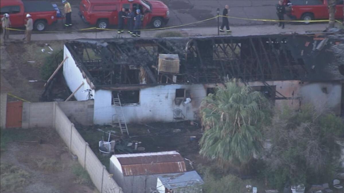 <i>KTVK KPHO</i><br/>Authorities said Friday morning that Monday's deadly house fire in Tempe was not accidental. They are still working to determine exactly how it started. Two women were killed.
