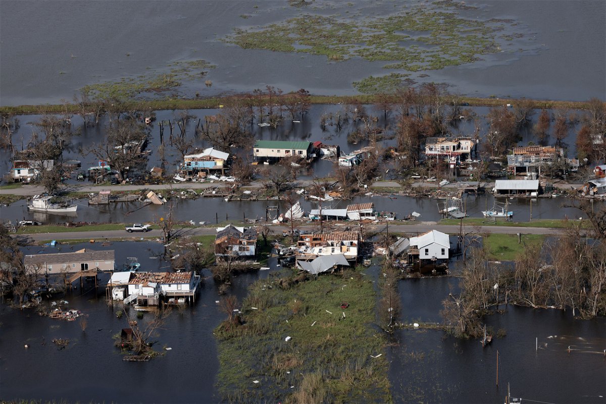 <i>Win McNamee/Getty Images</i><br/>Destruction is left in the wake of Hurricane Ida on August 31
