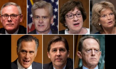 Seven Senate Republicans defied former President Donald Trump by voting to convict him for inciting an insurrection after losing the 2020 election. But eight months later