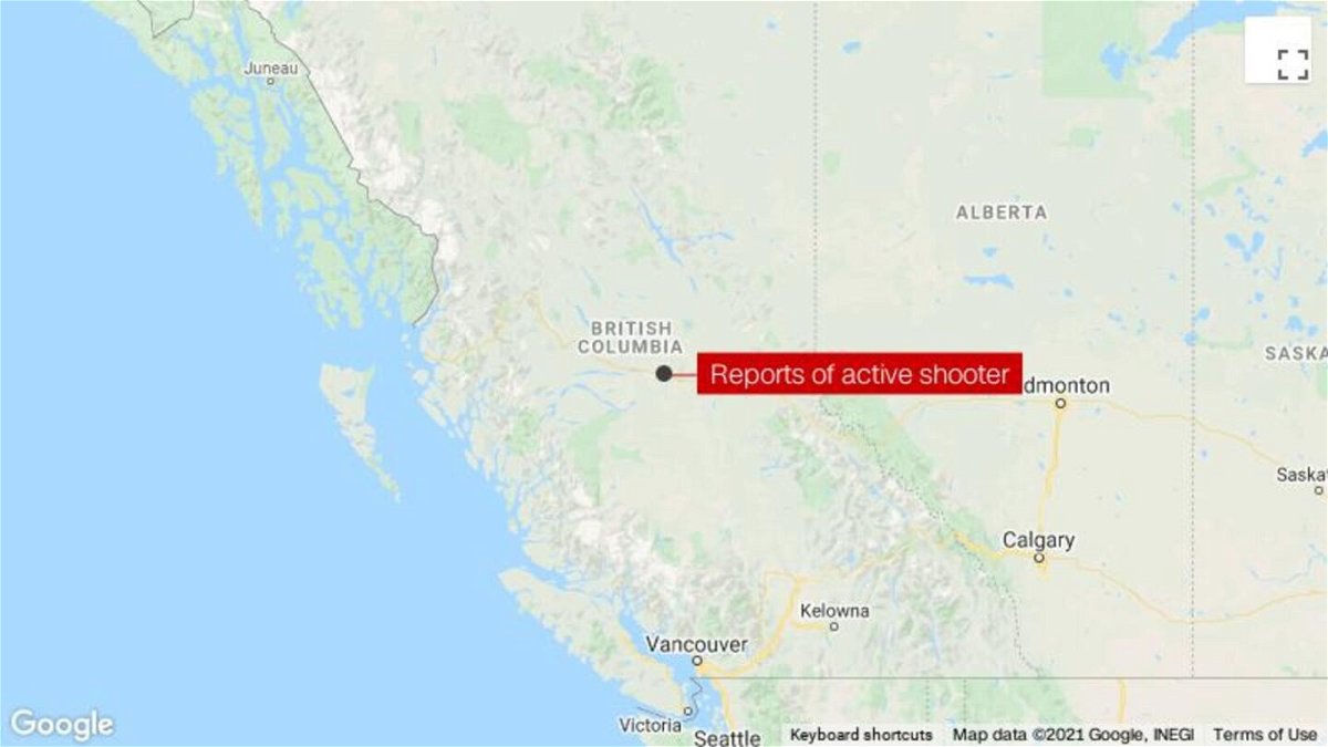 <i>INEGI/Google Maps</i><br/>Man who fired shots near Royal Canadian Mounted Police in British Columbia is in custody.