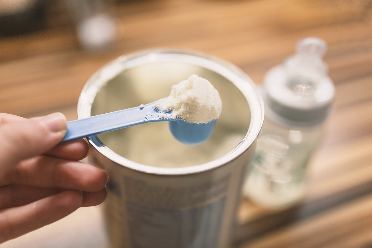 <i>Adobe Stock</i><br/>Stores are having trouble quickly restocking baby formula onto shelves