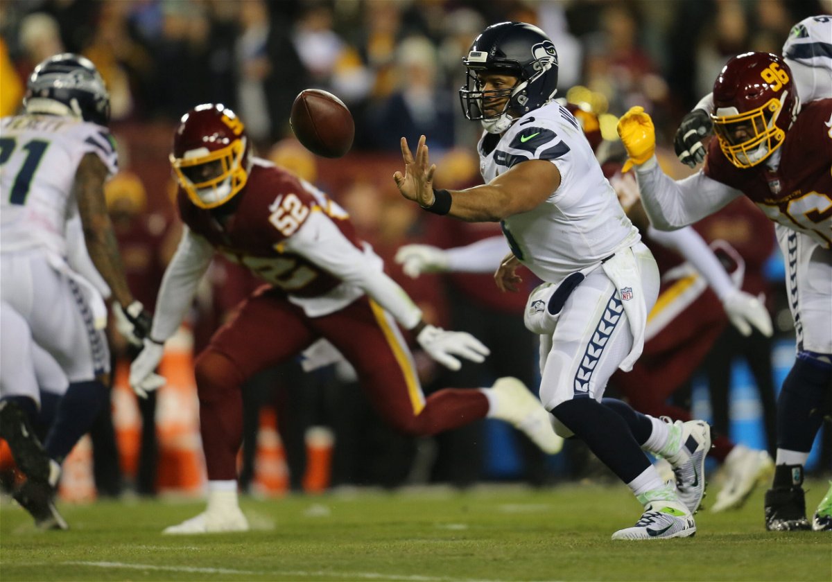 <i>Lee Coleman/Icon Sportswire/Getty Images</i><br/>Russell Wilson is in his 10th season with the Seahawks.