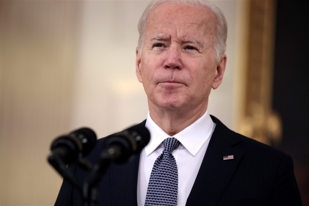<i>Anna Moneymaker/Getty Images</i><br/>President Joe Biden will sign an executive order December 8 directing the federal government to achieve net-zero emissions by 2050.