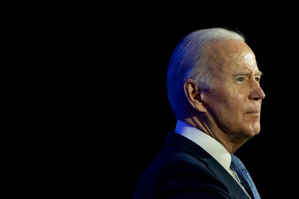 <i>ALEX EDELMAN/AFP/Getty Images</i><br/>President Joe Biden on December 14
