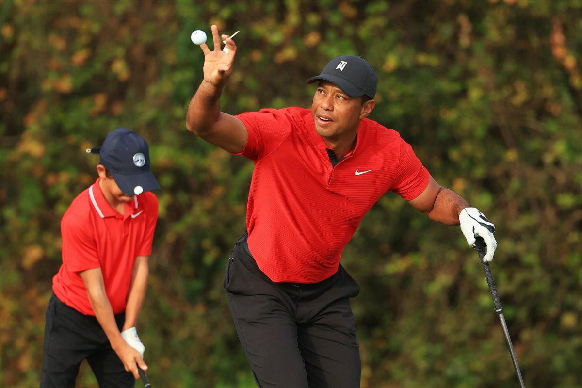 Tiger Woods to make competitive return at $1 million tournament, playing golf with his son Charlie