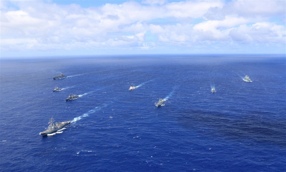 <i>Handout/Reuters</i><br/>Taiwan should be invited to the world's largest naval exercise next year