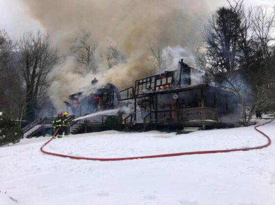 100-year-old Home Destroyed By Fire, No Injuries Reported - KESQ